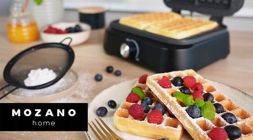 GOFROWNICA 2 DUŻE CHRUPIĄCE GOFRY MOCNA SMART MARMURKOWA POWŁOKA na Arena.pl