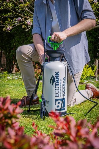 OPRYSKIWACZ CIŚNIENIOWY RĘCZNY DUŻY POJEMNOŚĆ 8L REGULACJA LANCA 98CM na Arena.pl