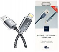 Oryginalny Kabel Rock Usb Do Iphone 5 Se 6S 7 8 X