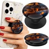 Uchwyt do telefonu Popsocket na palce/stojak KOPARKA MASZYNY BUDOWLANE