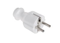 URZ3008 Wtyczka prosta z uziemieniem unischuko bi