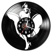 Zegar ścienny z płyty winylowej Marilyn Monroe 411.14