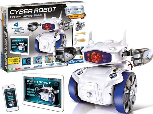 Cyber Robot bluetooth programowanie - Naukowa zabawa CLEMENTONI na Arena.pl