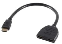 MicroConnect HDMI 19M - 2X HDMI 19F