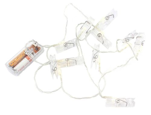 ZD73 Lampki led klamerki 140cm na Arena.pl