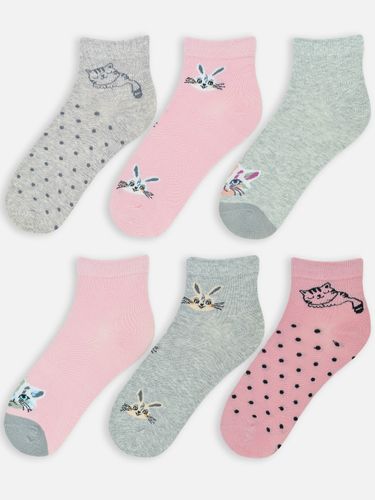 SKARPETY DZIECIĘCE SB132 BAWEŁNIANE 27-30 wzór - chłopiec na Arena.pl