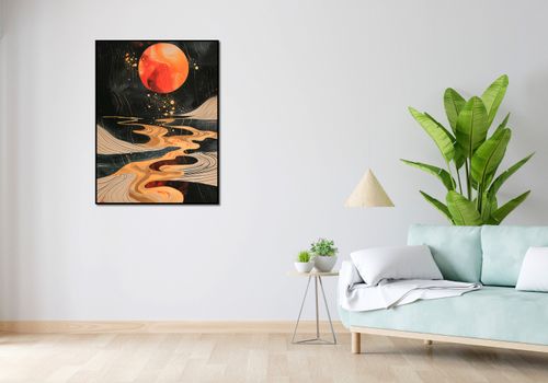 Plakat 75x100cm Planetarny Taniec na Arena.pl