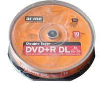 ACME DVD+R DL 10x8,5 GB