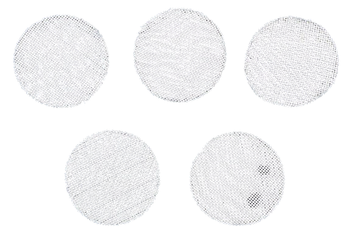 Stalowe Sitka do Fajek i Bonga Filtry Siteczka do Lufek - Zestaw 5 Sztuk na Arena.pl