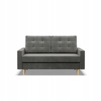 SOFA BLANK JASNY SZARY KANAPA Wersalka Rozkładana Wygodna BONELL