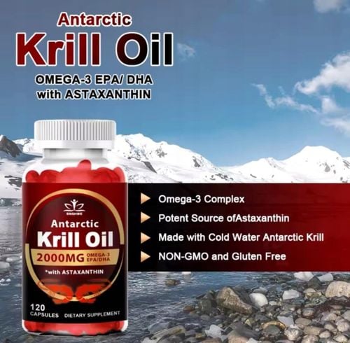 OLEJ Z KRYLA 2000MG OMEGA 3 EPA/DHA 120 KAPSUŁEK na Arena.pl