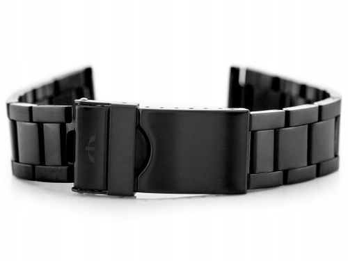 BRANSOLETA BISSET (BB014D) - CZARNA 18MM na Arena.pl