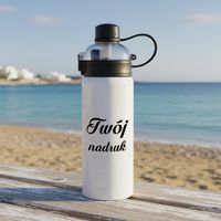 Termiczny metalowy bidon 720 ml z Twoim nadrukiem