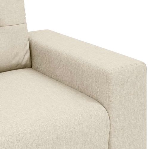 Sofa dwuosobowa obity lnem, 140 cm na Arena.pl