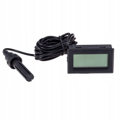 HIGROMETR TERMOMETR Z SONDA HUMIDOR DO TERRARIUM Z WYŚWIETLACZEM LCD na Arena.pl
