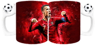 Kubek z piłką dla Fana Ronaldo CR7