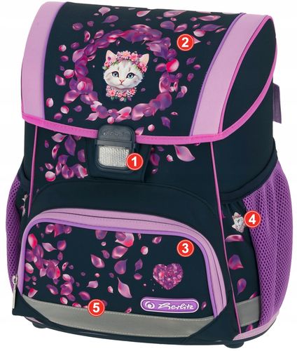ZESTAW TORNISTER LOOP PLUS BLOSSOM DANCE HERLITZ na Arena.pl
