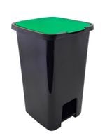 pojemnik na odpady sorta z pedałem zielony 45l - poj sop zie
