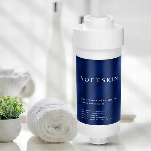 SOFTSKIN Filtr Wody Prysznicowy pod Prysznic WodaRO Filtracja KDF BPA na Arena.pl