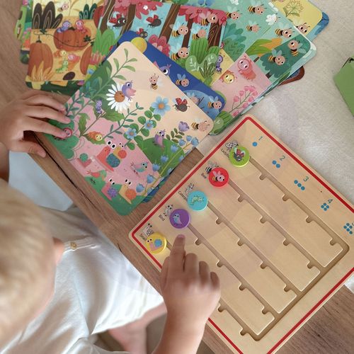 DLA DZIECI DREWNIANA GRA NAUKA LICZENIA ZWIERZĄTKA na Arena.pl