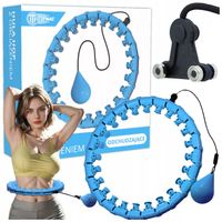 HULA HOP z Obciążeniem Odchudzające Obciążnikiem z Wypustkami SMART