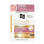 AA Technologia Wieku 5 Repair 50+ Aktywny Lifting Krem rozświetlający