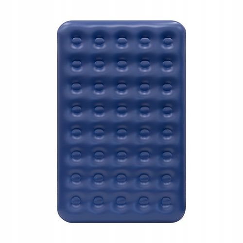 Materac dmuchany dwuosobowy do spania + pompka 186 x 130 x 22 cm Rebel na Arena.pl