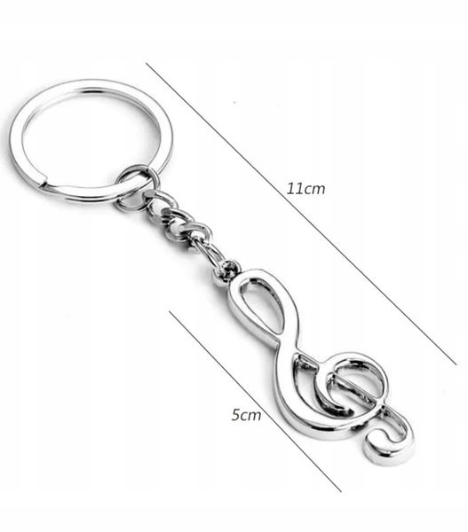 Brelok Muzyczny Symbol Beethoven Klucz wiolinowy zdjęcie 6