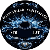 Opłatek na tort Urodziny 18 30 40 50 Szampan Whisky Drink Mężczyzna