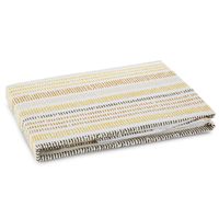 Prześcieradło z gumką 180X200 +30 cm musztardowe bawełna makosatyna print2