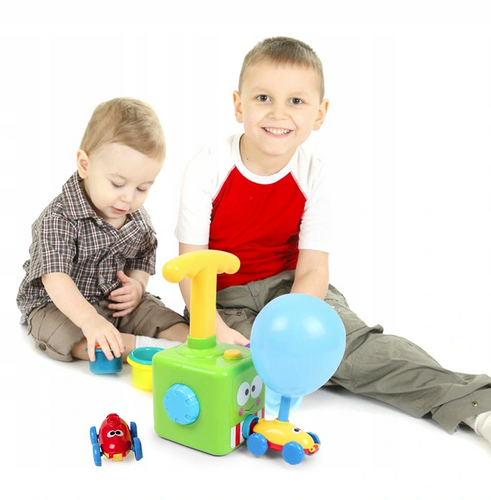 Wyrzutnia Balonowa AERODYNAMICZNY SAMOCHÓD +Pompka Żaba na Arena.pl