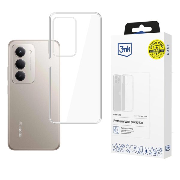 redmi 15 4g/ 15 5g - 3mk clear case zdjęcie 1