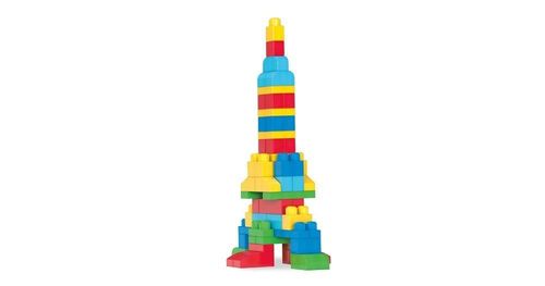 MEGA BLOKS KLOCKI TORBA NIEBIESKA 60 EL. na Arena.pl