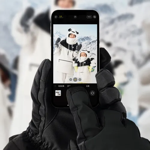 qunature ski gloves - finger style black m na Arena.pl
