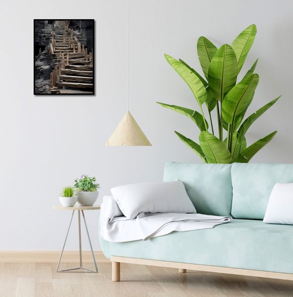 Plakat 40x50cm Schody do Nieznanego zdjęcie 4