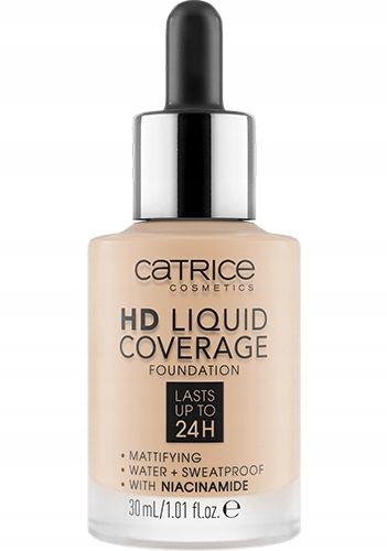 CATRICE HD LIQUID COVERAGE podkład do twarzy 010 light beige 30 ml zdjęcie 4