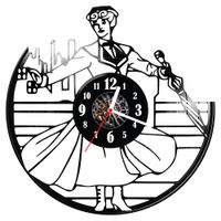 Zegar ścienny z płyty winylowej Mary Poppins 1669.14
