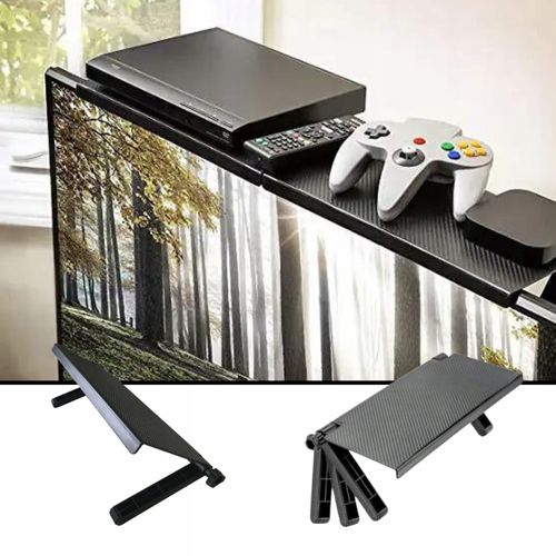 PÓŁKA NAKŁADANA NA MONITOR TV UCHWYT DEKODER DVB-T na Arena.pl