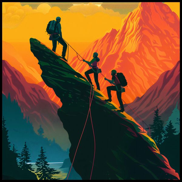 Plakat 80x80cm U Szczytu zdjęcie 2