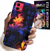 ETUI DO MOTOROLA EDGE 40 NEO - ABSTRAKCYJNE KOLOROWE WZORY + FOLIA