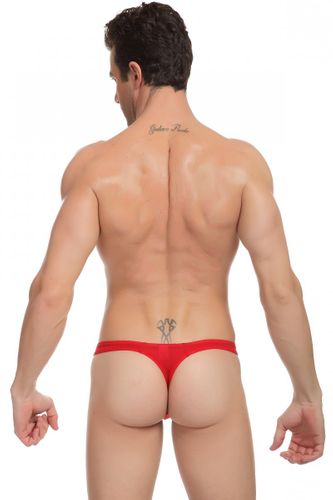 Stringi męskie JQK Luxe Red M na Arena.pl