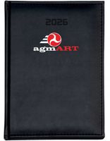 Kalendarz A6 2026 tygodniowy TERMINARZ FIRMOWY TWÓJ LOGO TEKST NADRUK 50szt