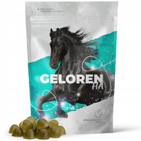 Geloren Horse HA Kolagen dla Koni Żelki jabłkowe 60szt - 450g