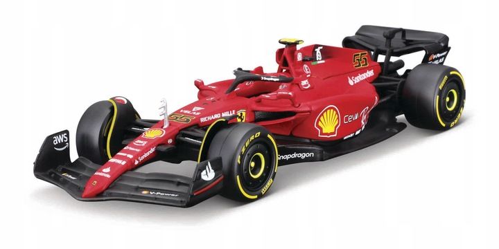 FERRARI F1-75 SAINZ METALOWY SAMOCHÓD FORMUŁA 1 zdjęcie 1