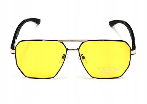 Okulary męskie dla kierowców jazdy nocą polaryzacyjne uv400 etui polarzone na Arena.pl