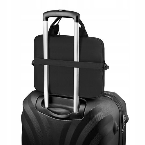 Torba na laptopa 15,6 lekka pojemna AIR czarny pokrowiec na laptopa ZAGATTO na Arena.pl
