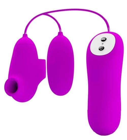 Stymulator powietrzny łechtaczki + jajeczko zdjęcie 1