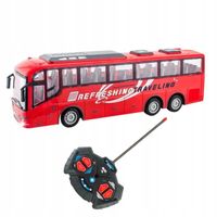 DUŻY AUTOBUS TURYSTYCZNY ZDALNIE STEROWANY CZERWONY QH866-2