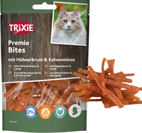 TRIXIE Premio Bites KURCZAK KOCIMIĘTKA mięso 75% przysmak kota nagroda 50g