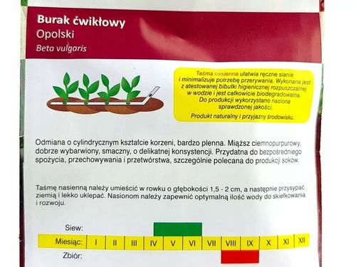 ZESTAW 2240 Sprawdzonych Nasion Warzyw na taśmie na Arena.pl